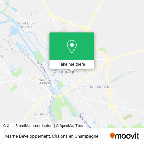 Marne Développement map