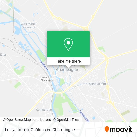 Le Lys Immo map