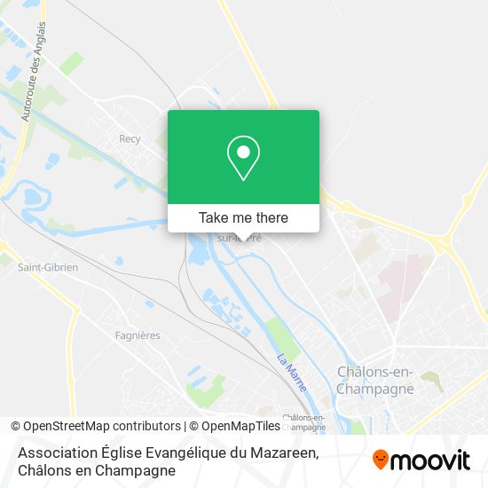 Association Église Evangélique du Mazareen map