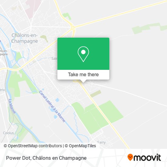 Power Dot map