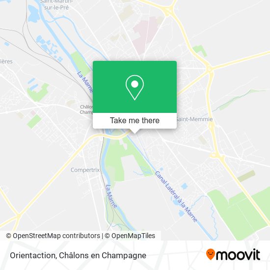 Orientaction map