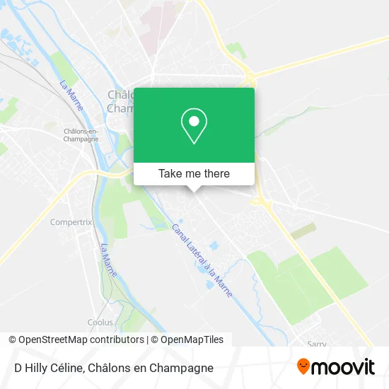 D Hilly Céline map