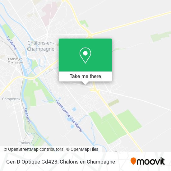 Gen D Optique Gd423 map