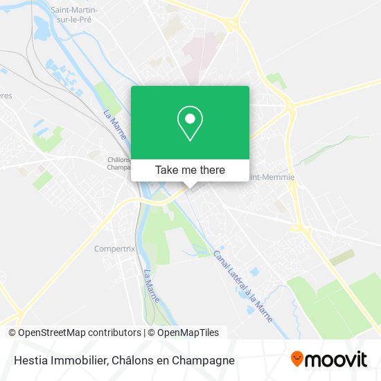 Hestia Immobilier map