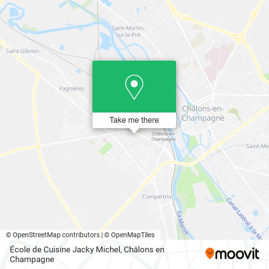 École de Cuisine Jacky Michel map