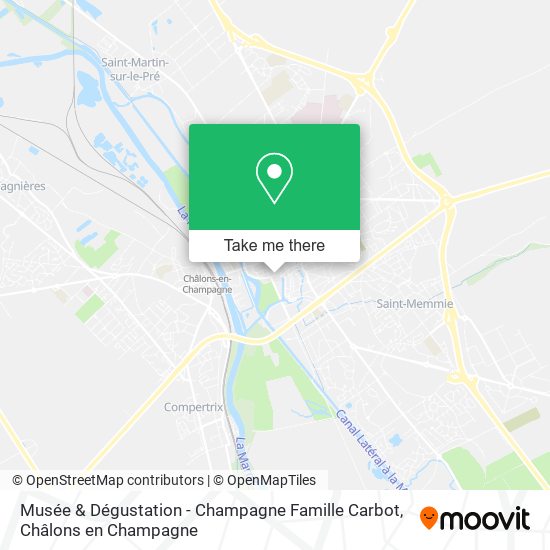 Musée & Dégustation - Champagne Famille Carbot map