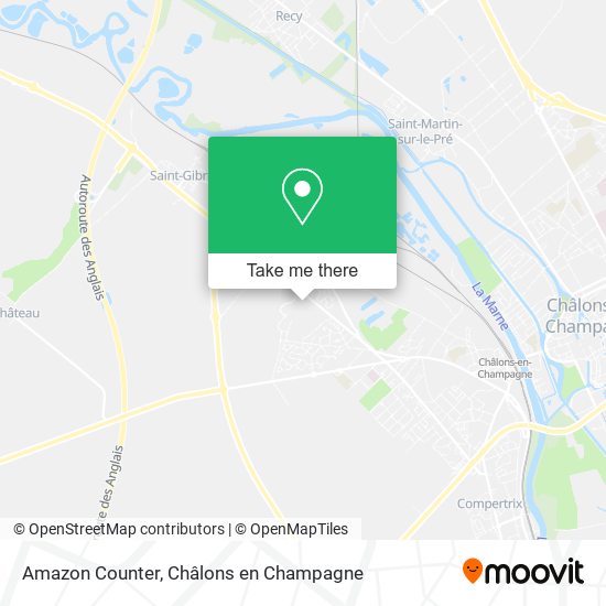 Amazon Counter map