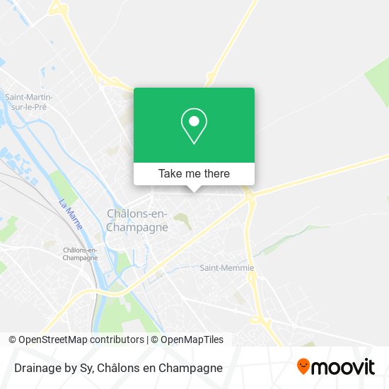 Drainage by Sy map