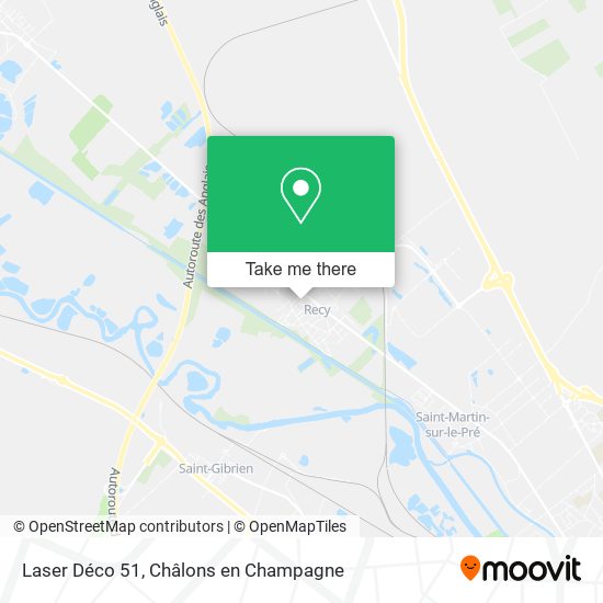 Laser Déco 51 map