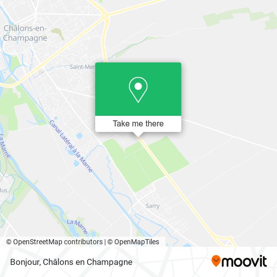 Bonjour map