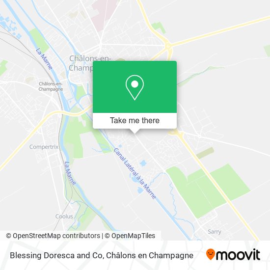 Blessing Doresca and Co map