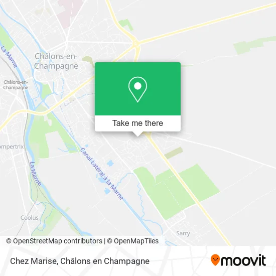 Chez Marise map