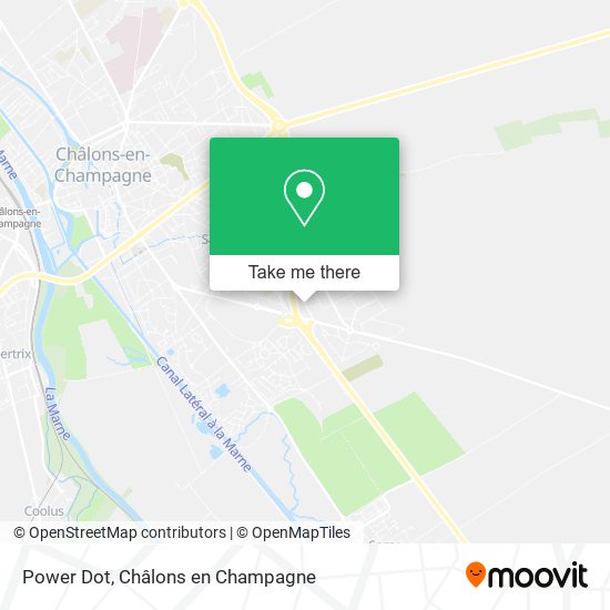 Power Dot map