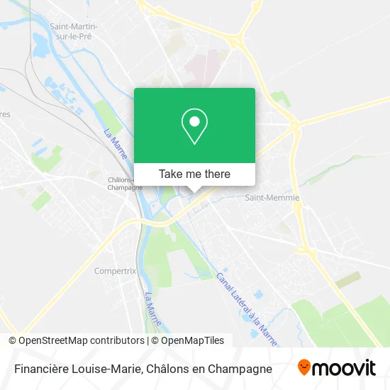 Financière Louise-Marie map