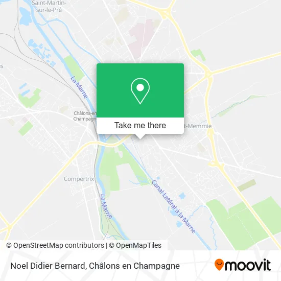 Noel Didier Bernard map