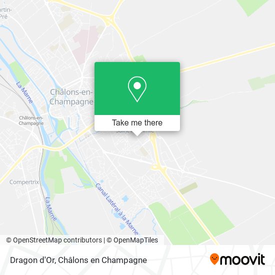 Dragon d'Or map