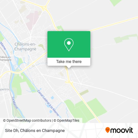 Site Dh map