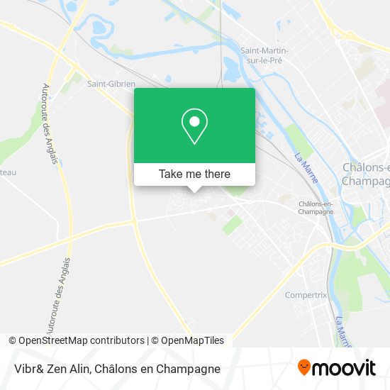 Vibr& Zen Alin map