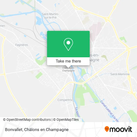 Bonvallet map