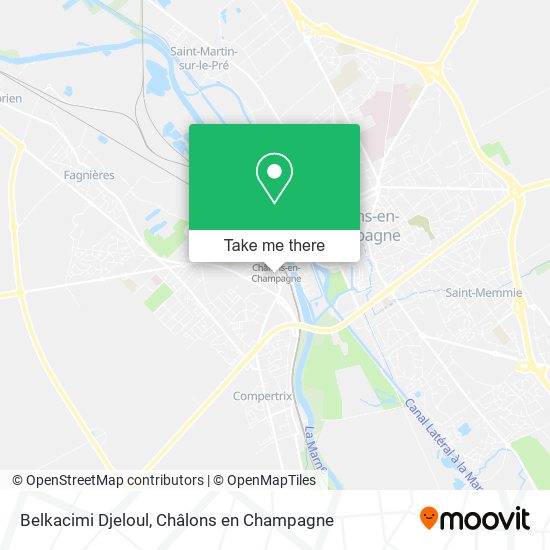 Belkacimi Djeloul map