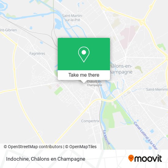 Indochine map