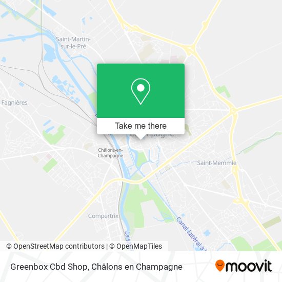 Greenbox Cbd Shop map