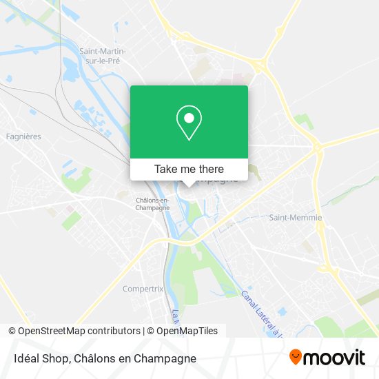 Idéal Shop map