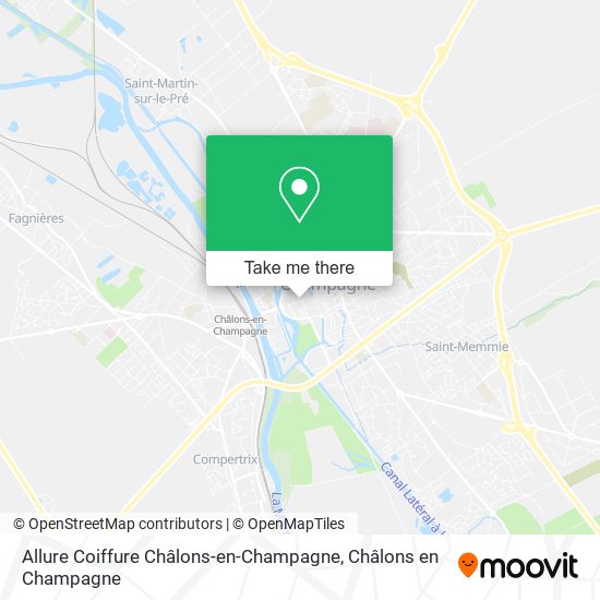 Allure Coiffure Châlons-en-Champagne map