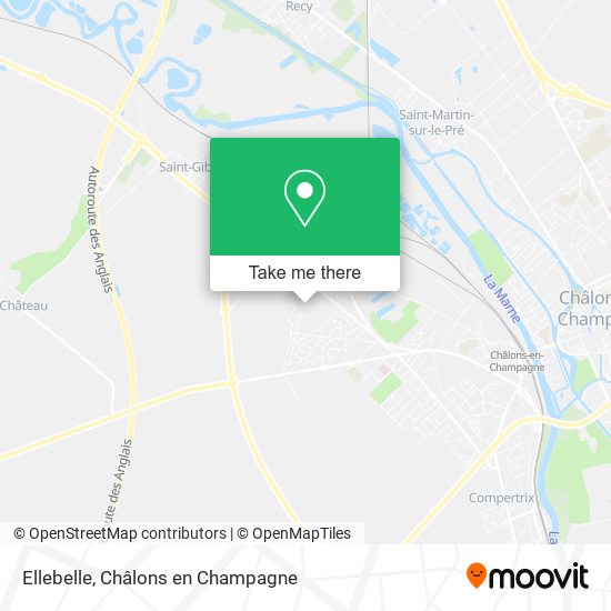 Ellebelle map