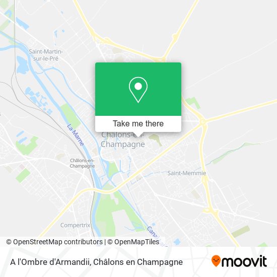 A l'Ombre d'Armandii map