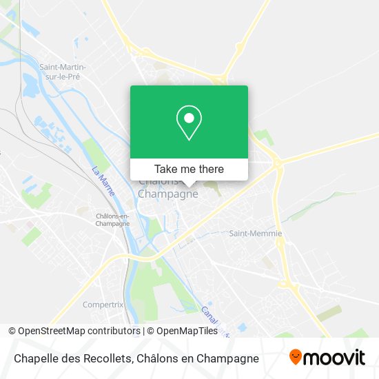 Chapelle des Recollets map