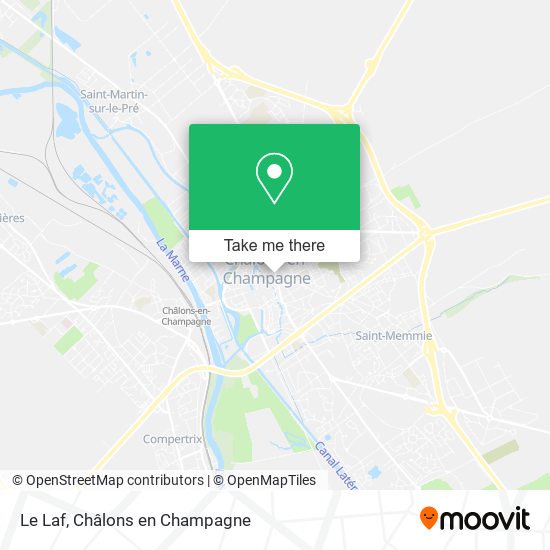 Le Laf map