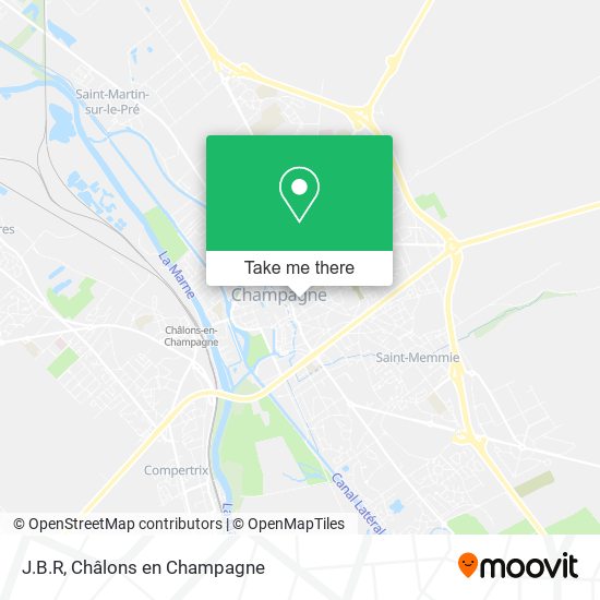 J.B.R map