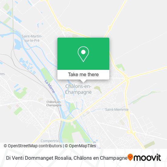Di Venti Dommanget Rosalia map