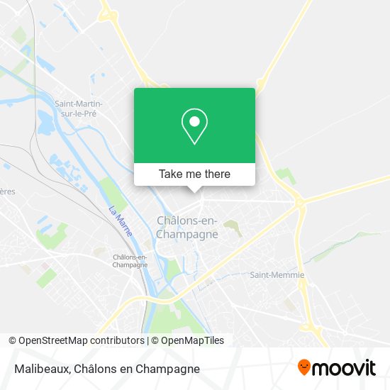 Malibeaux map