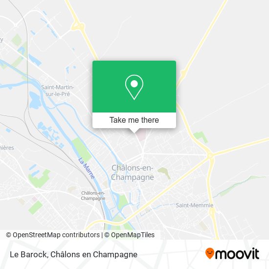 Le Barock map