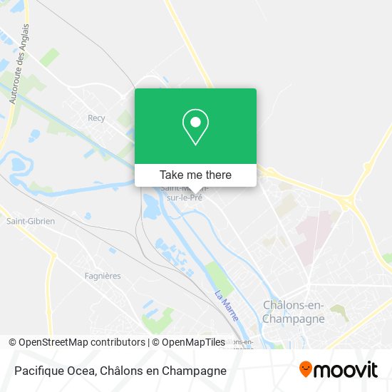 Pacifique Ocea map