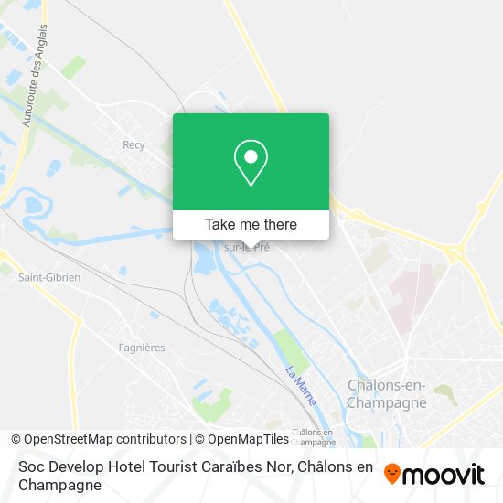 Soc Develop Hotel Tourist Caraïbes Nor map