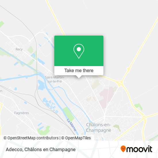 Adecco map