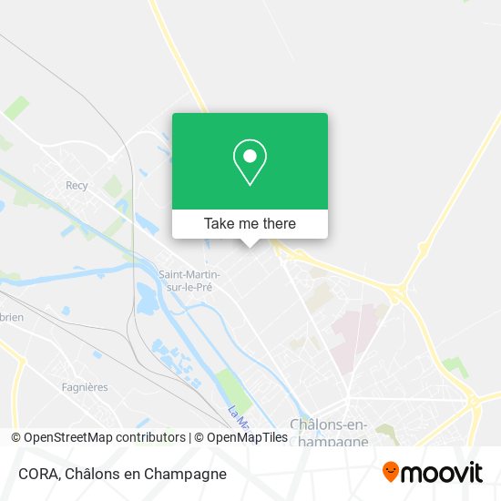 CORA map