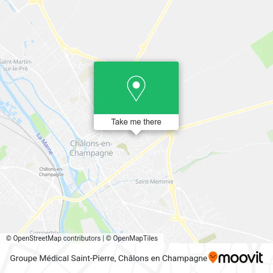 Groupe Médical Saint-Pierre map