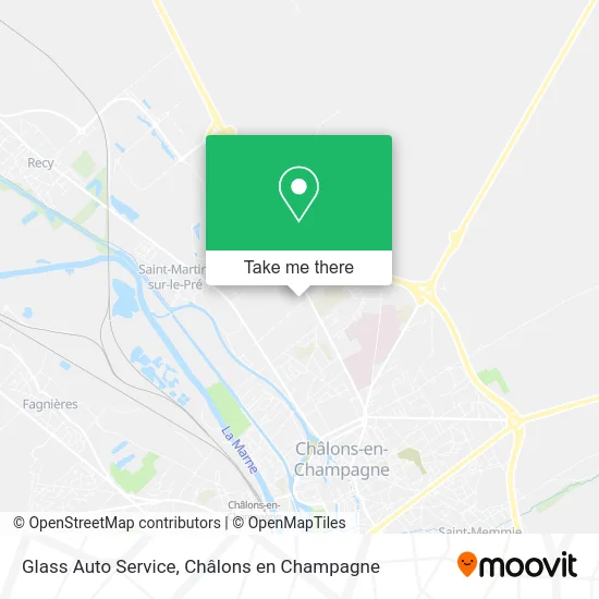 Glass Auto Service map