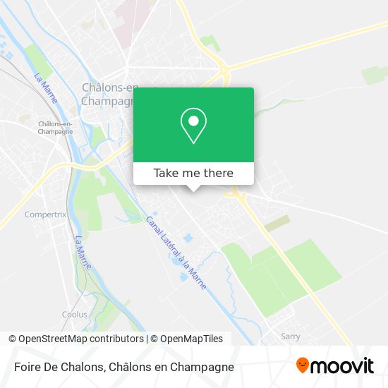 Foire De Chalons map