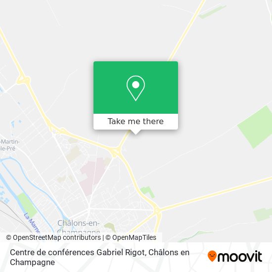Centre de conférences Gabriel Rigot map
