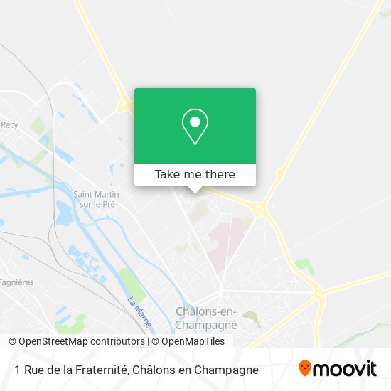 1 Rue de la Fraternité map