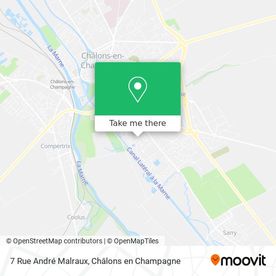 7 Rue André Malraux map