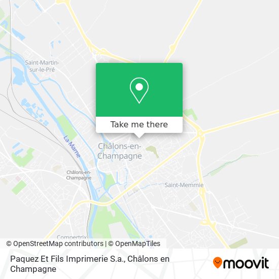 Paquez Et Fils Imprimerie S.a. map