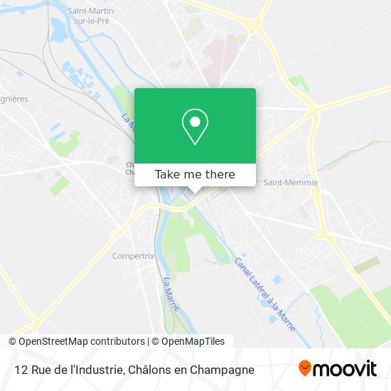 12 Rue de l'Industrie map