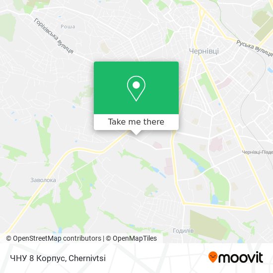 ЧНУ 8 Корпус map