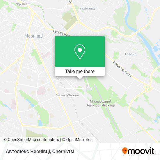 Карта Автолюкс Чернівці